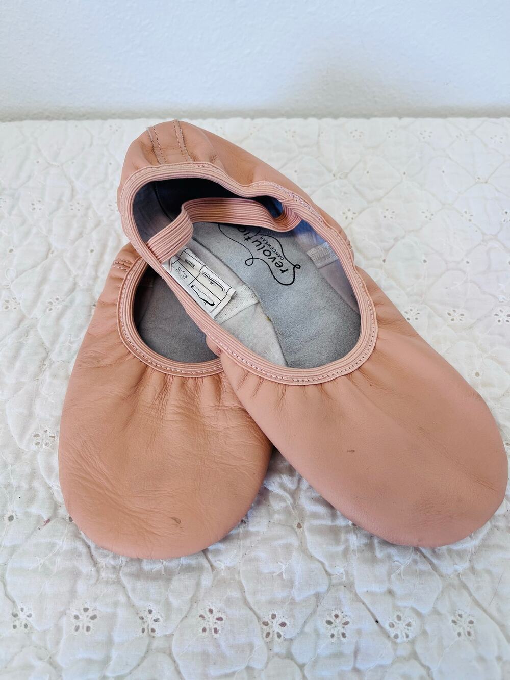 Revolution Pink Ballet Slippers size 8M